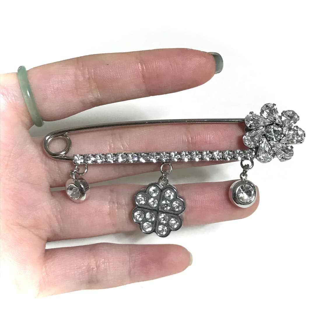 네잎클로버 옷핀 브로치 나나 하치 y2k 히메 오네 갸루 상품이미지5