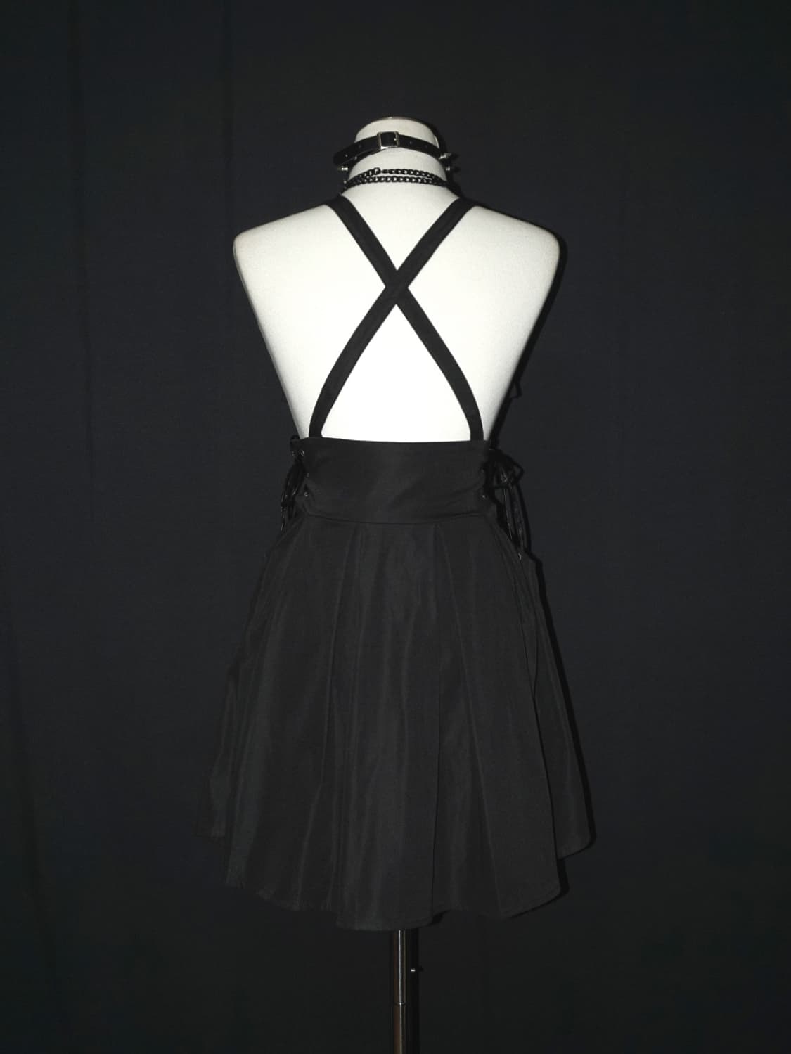 gothic side corset skirt  상품이미지6