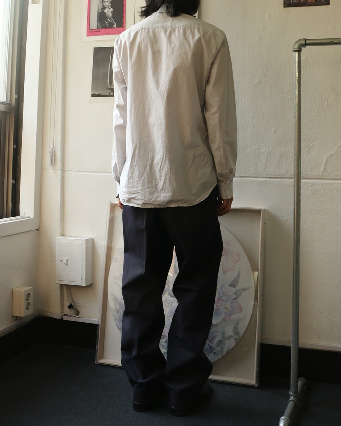 이세이 미야케 맨 네이비 트라우저  상품이미지2