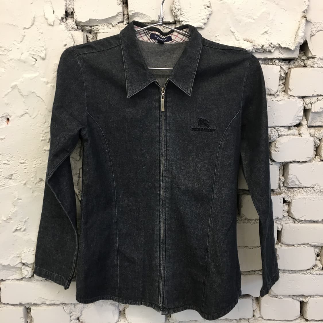 버버리 데님 카라 자켓  상품이미지3