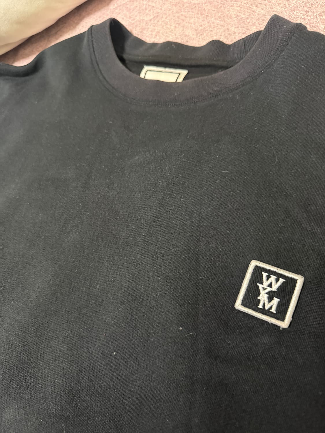 우영미 백로고 맨투맨 50 상품이미지1