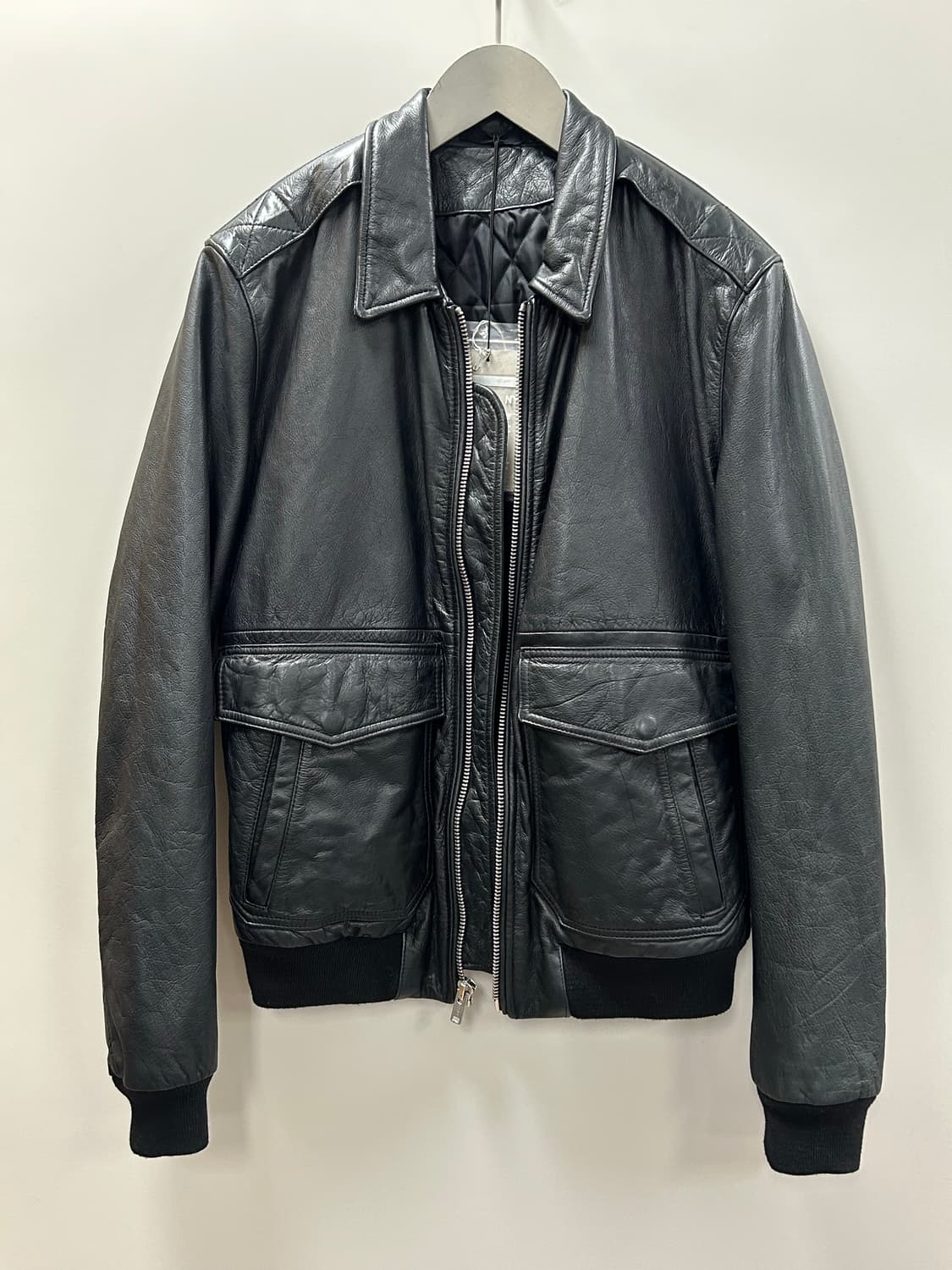 BLK DNM A-2 가죽 자켓 상품이미지1