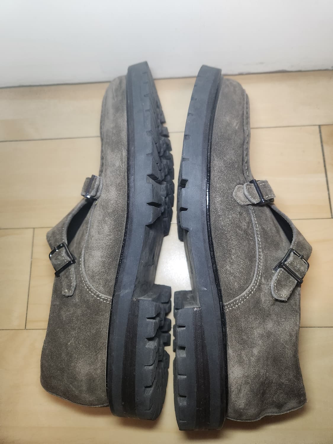 (270)마시모두띠 스웨이드 몽크 슈즈 상품이미지5