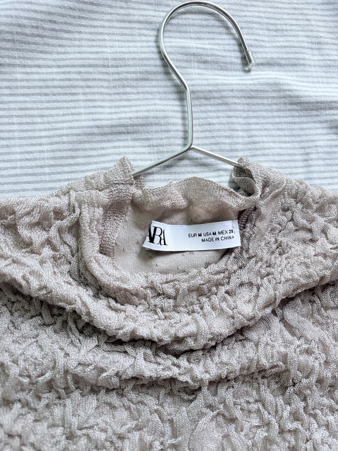 ZARA 자라 링클 이펙트 니트 탑 상품이미지6