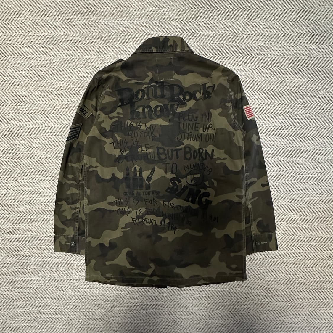 AVIREX military camo shirt jacket 상품이미지2
