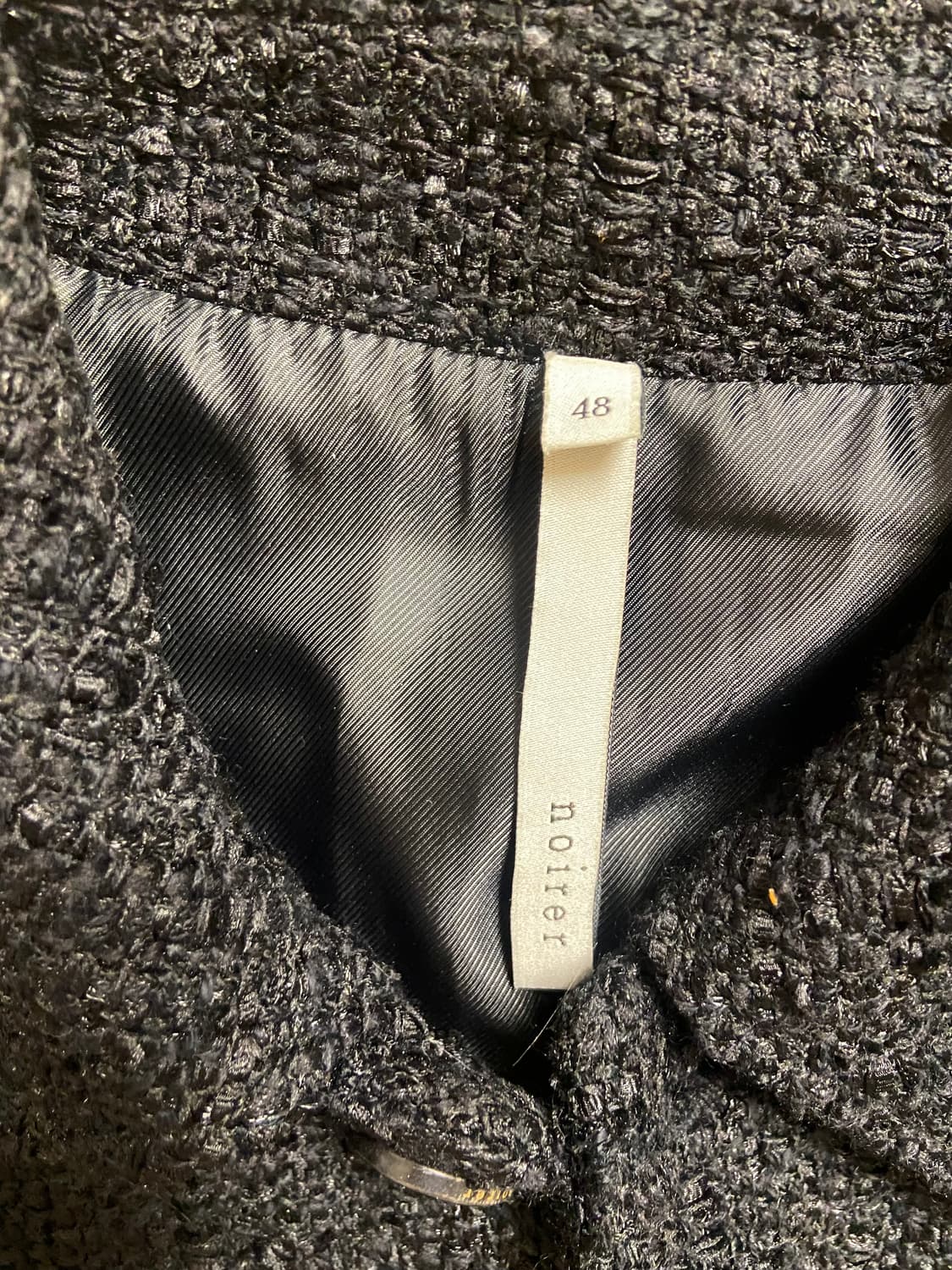 노이어 펜시 트위드 트러커 자켓 48 상품이미지4