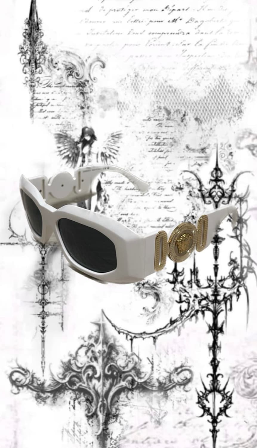 Versace Medusa Sunglasses (white) 상품이미지2