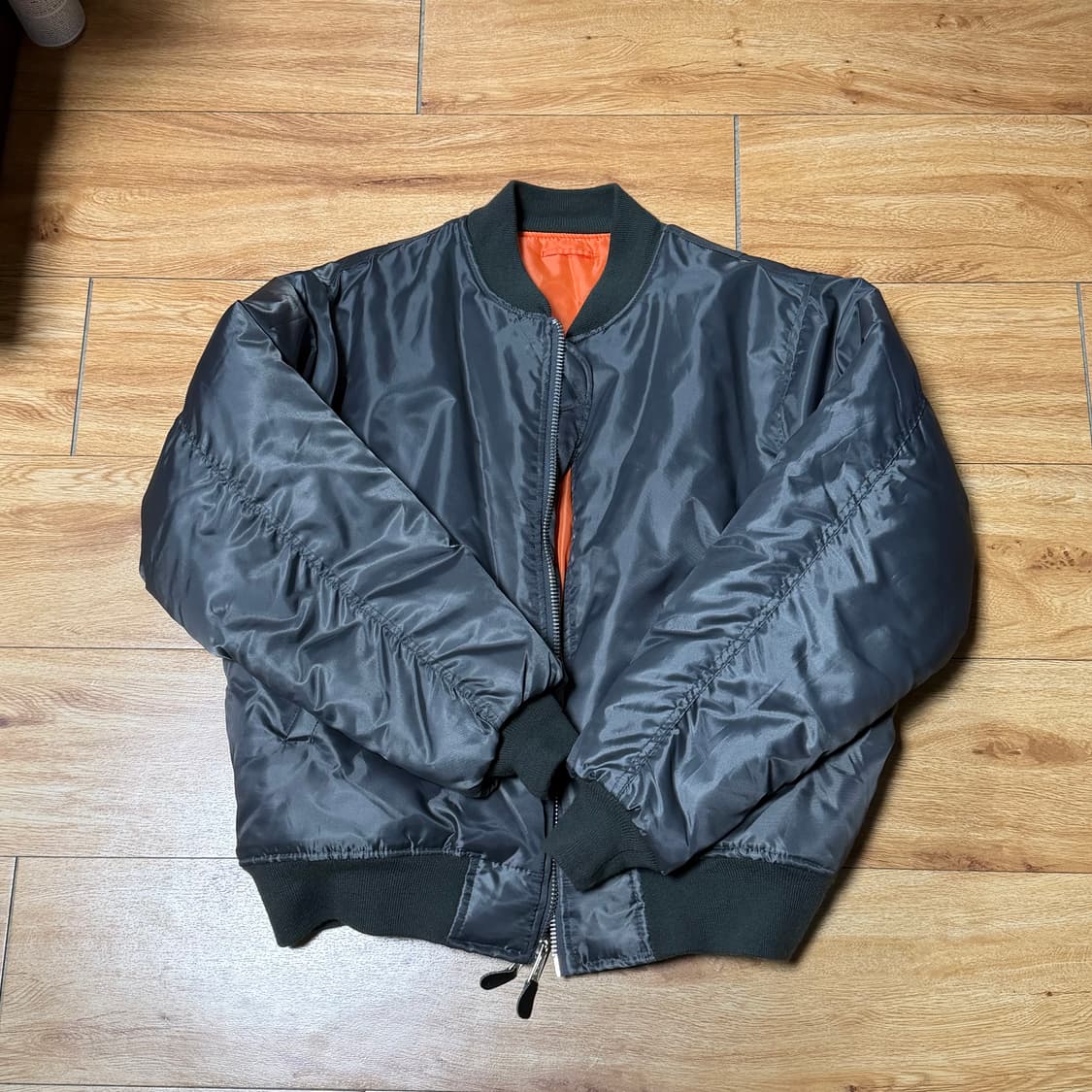 로스코 MA-1 항공 점퍼 카키색 상품이미지2