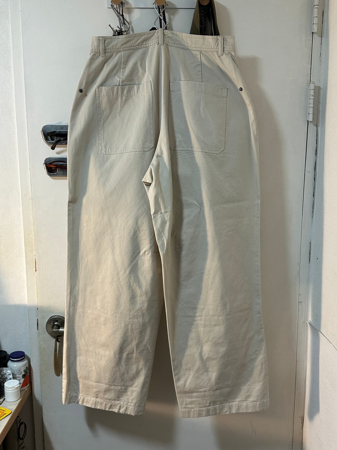 노운 화이트 카펜터 팬츠 (1사이즈) 상품이미지2