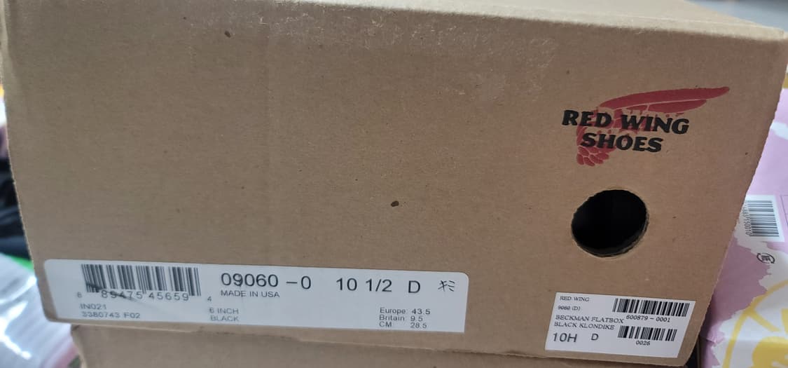 레드윙 9060 신품 285 상품이미지1