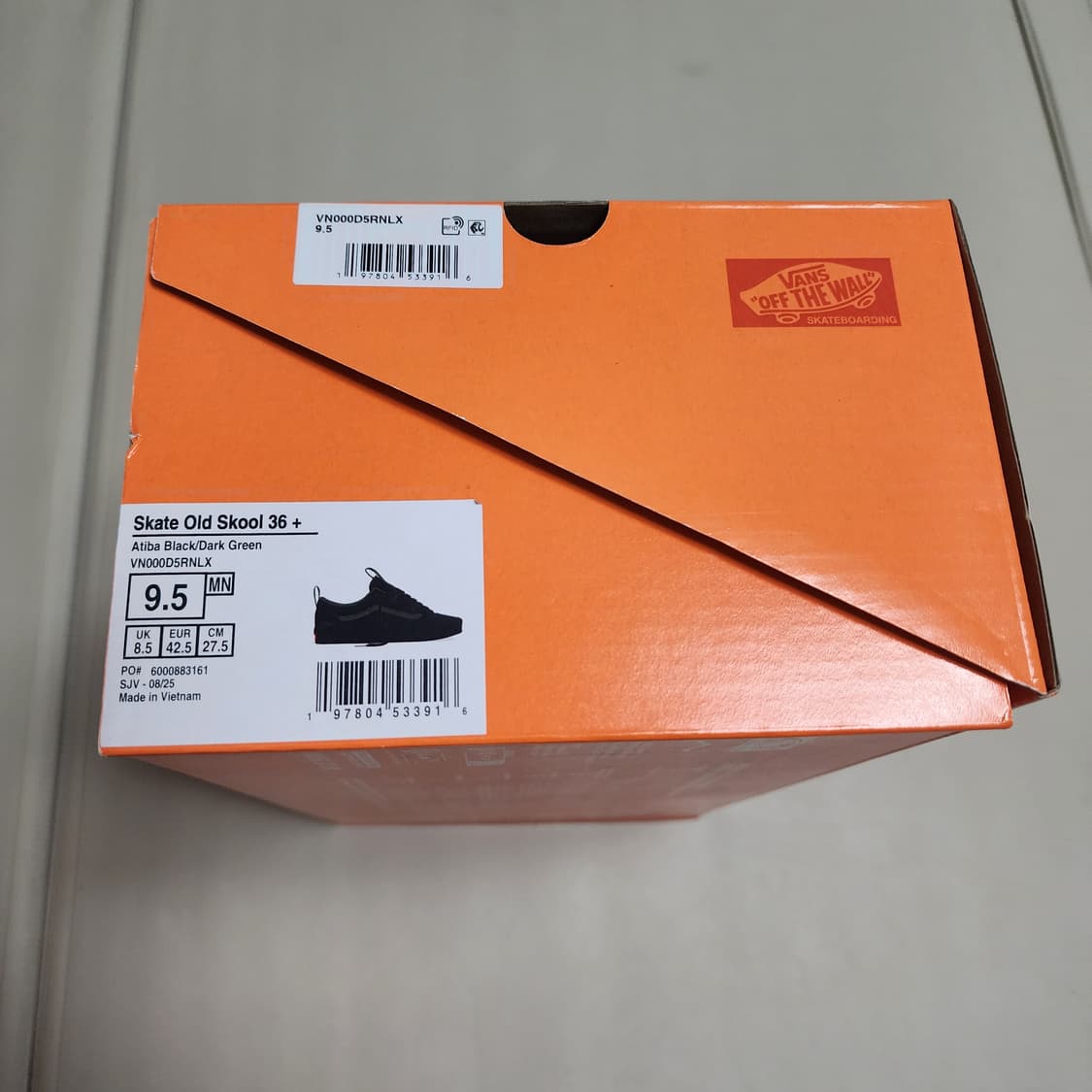 새상품)반스 스케이트 올드스쿨 36+ 아티바 275사이즈 보드화 상품이미지10