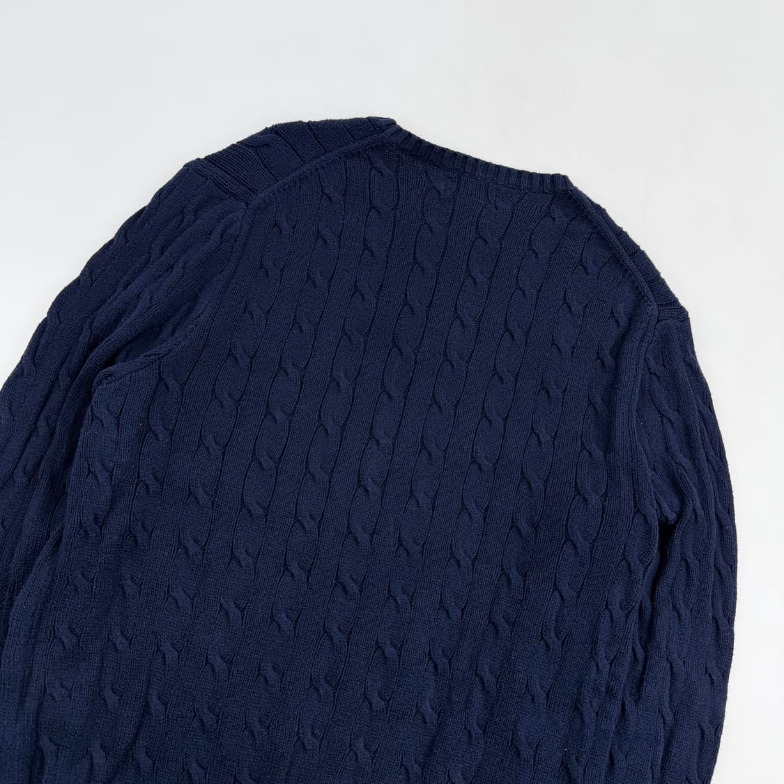 폴로 랄프로렌 케이블 니트 qr정품 상품이미지9