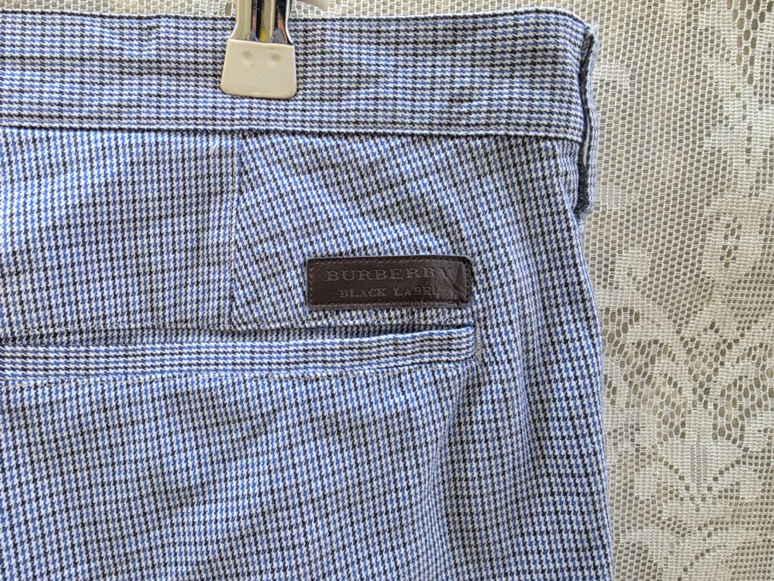 버버리 블랙라벨 코튼 팬츠 상품이미지5
