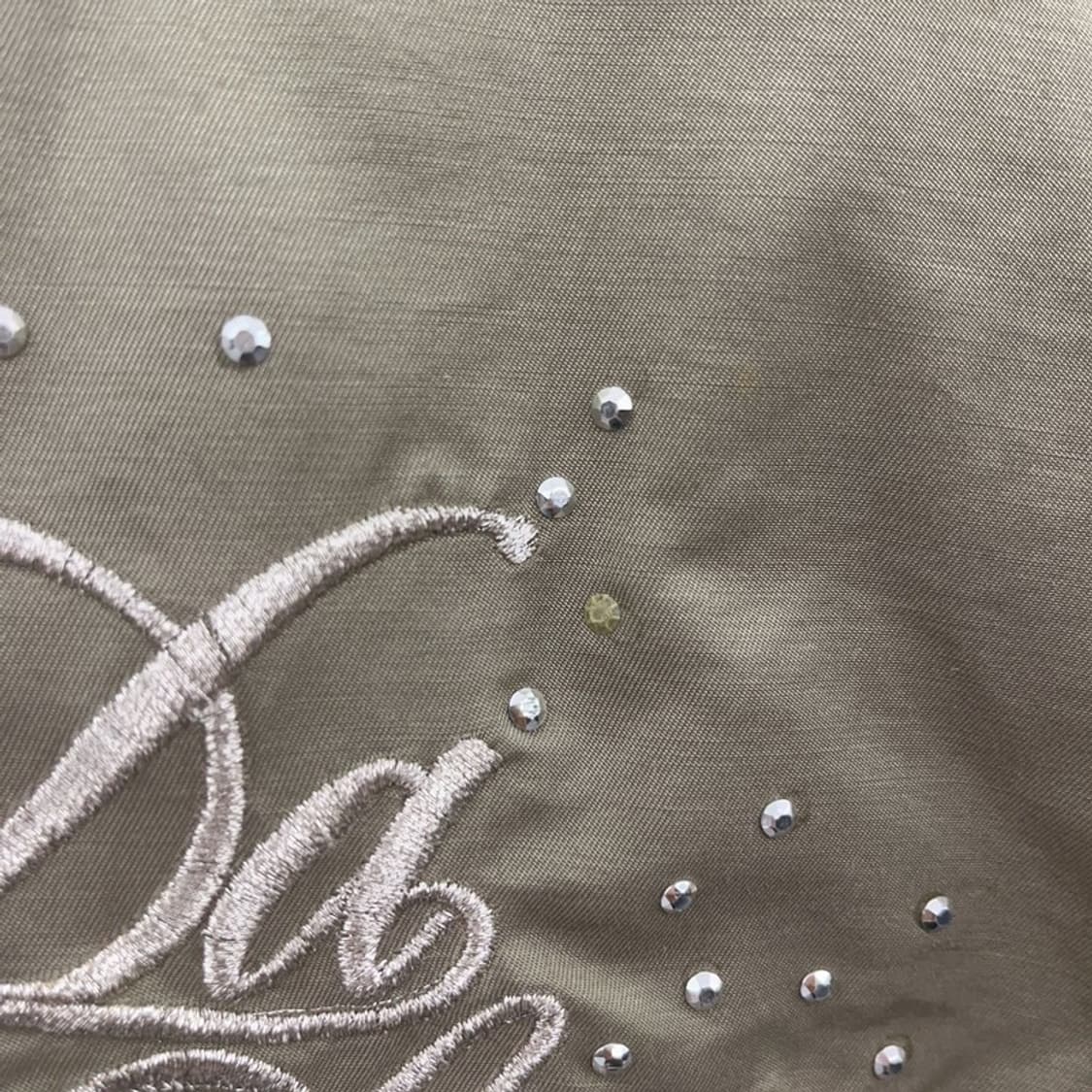 빈티지 Y2K 00's 대장급 올리브카키 항공점퍼 자켓 90 C07586 상품이미지6