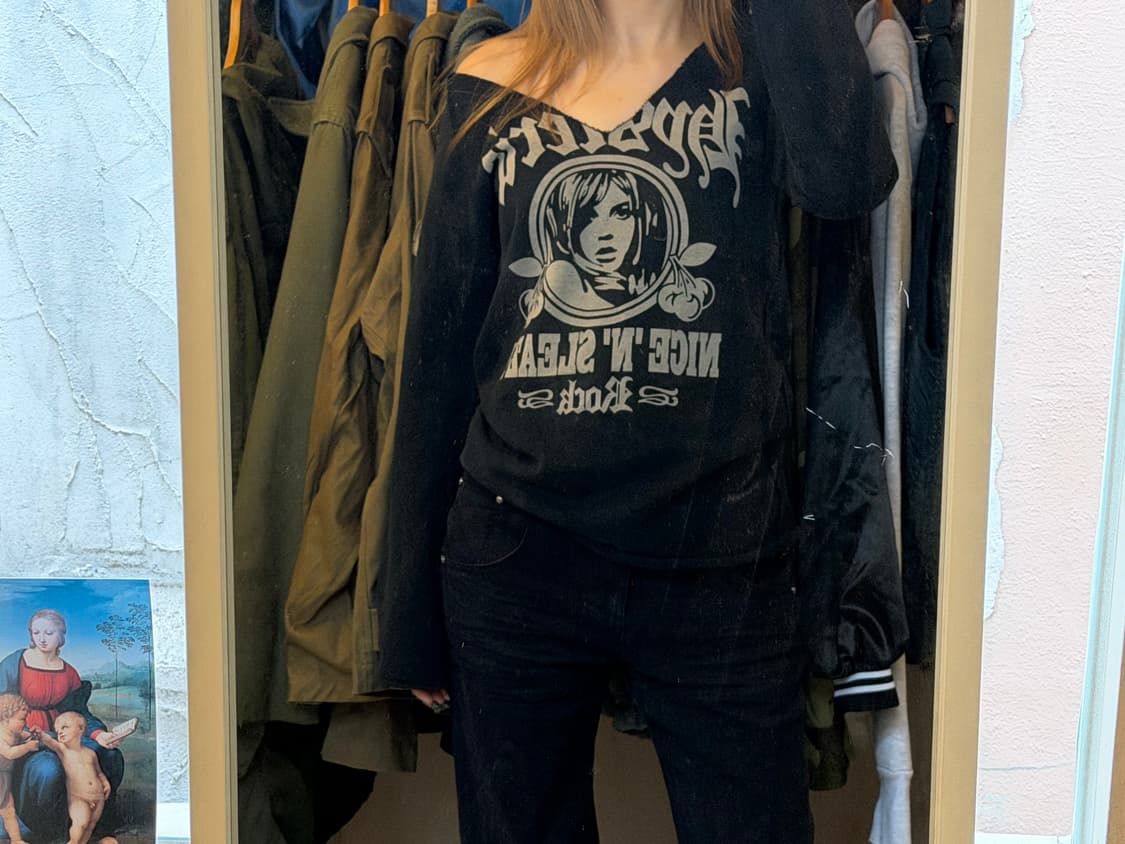 Hysteric Glamour Cut Saw Long Sleeve 상품이미지1