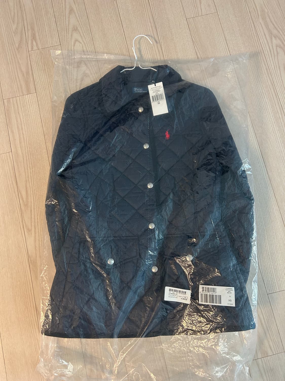 폴로 퀄팅자켓 새상품 여성패딩 상품이미지1