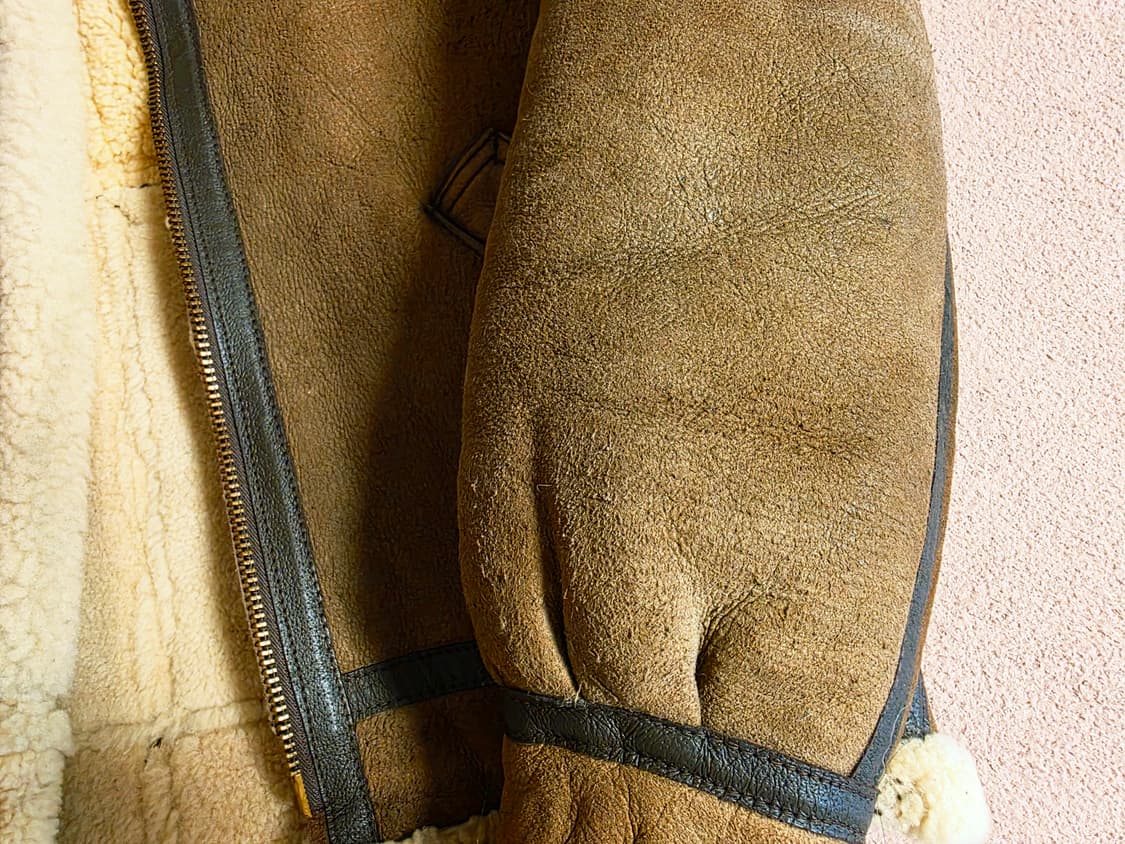 schott B-3 무스탕 상품이미지5