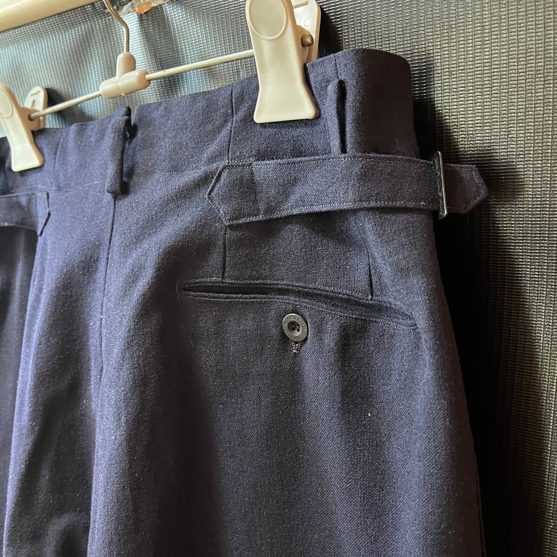 late40s~early50s 프렌치 오리지널 데드스탁 울 트라우저 상품이미지7