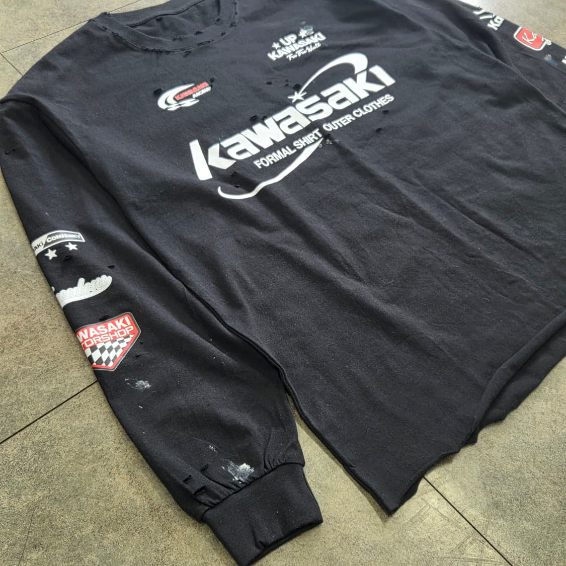 빈티지 긴팔 티셔츠 상품이미지3