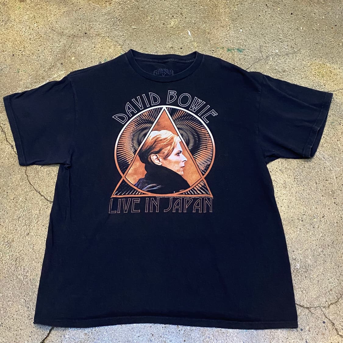 미국 빈티지 데이빗보위 정식굿즈 반팔티 락티셔츠 상품이미지2