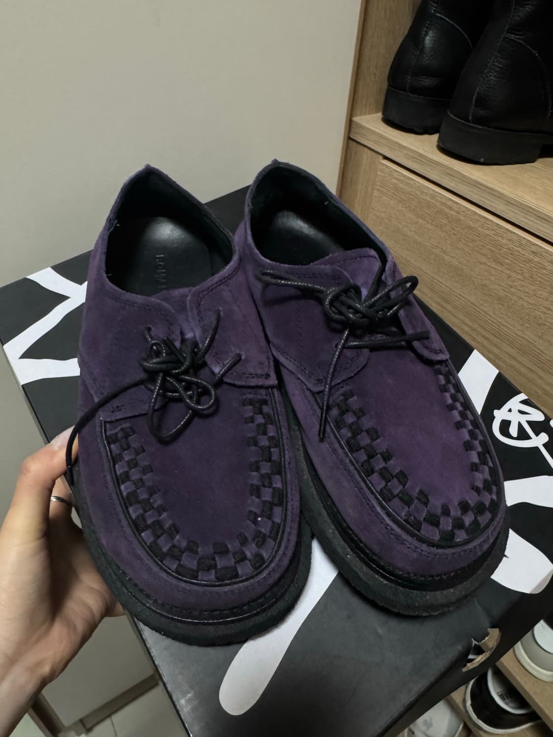 [패플서x로맨틱무브] 보위 클리퍼 R25M801 (퍼플 스웨이드) 상품이미지4