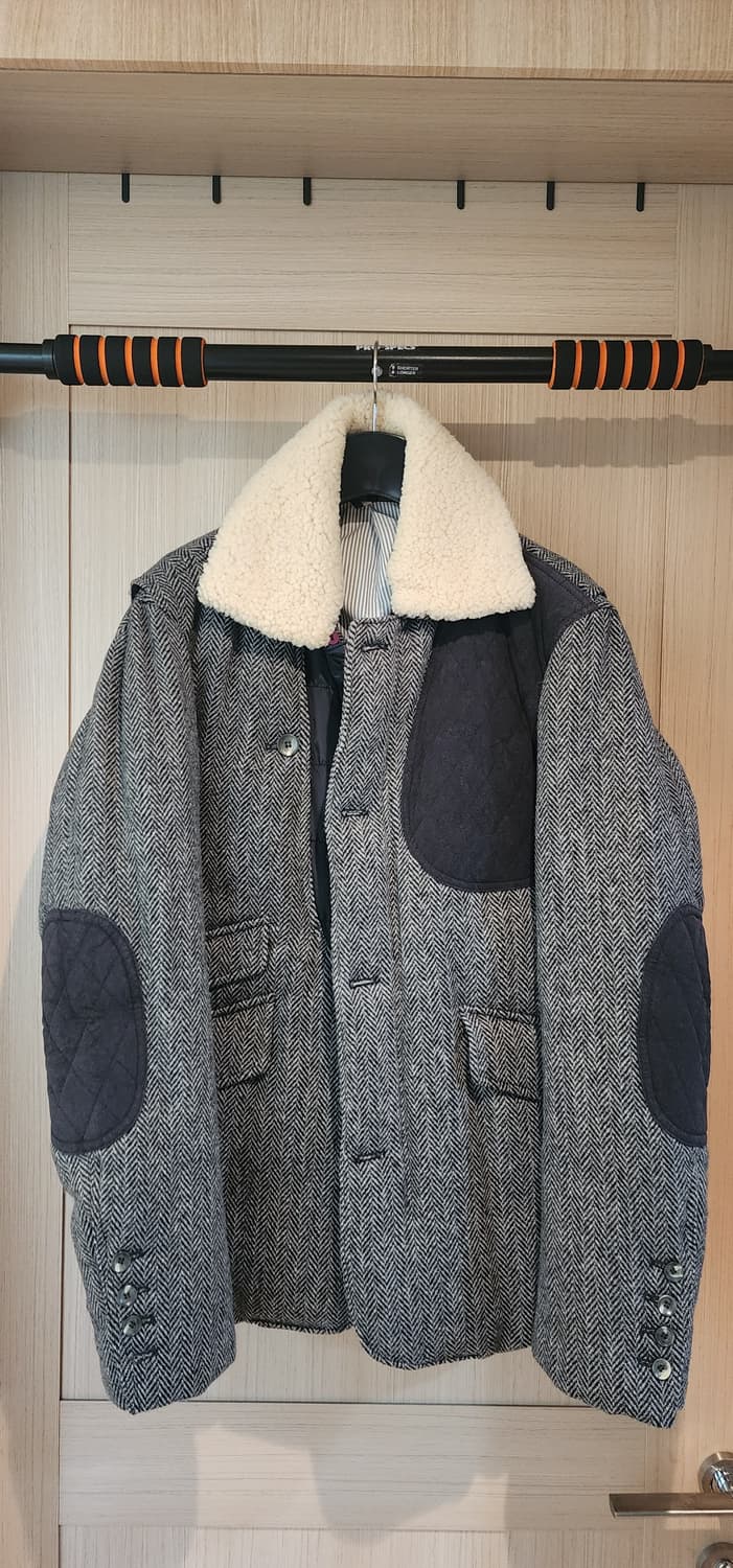 일꼬르소 덕다운 헤링본 패딩 L 상품이미지9