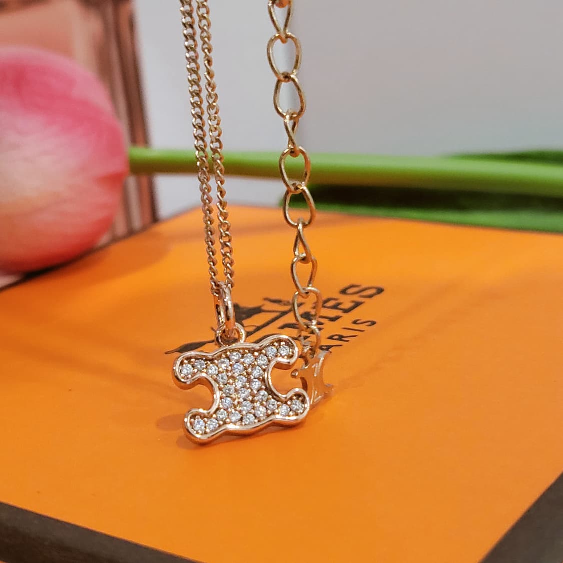 셀린느 미니펜던트 목걸이 업사이클링 상품이미지1