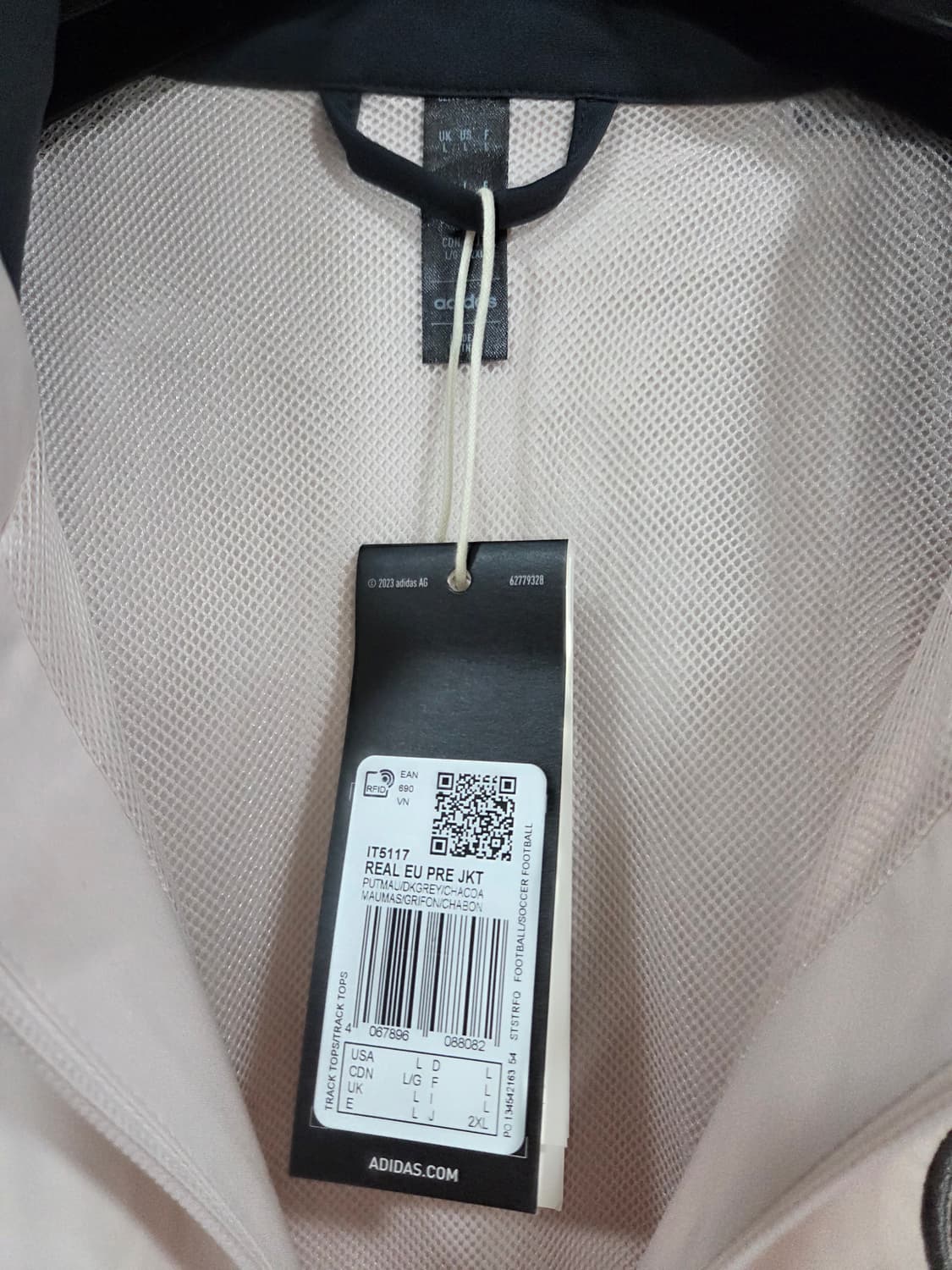 레알마드리드 바람막이 트레이닝 트랙탑 상품이미지3