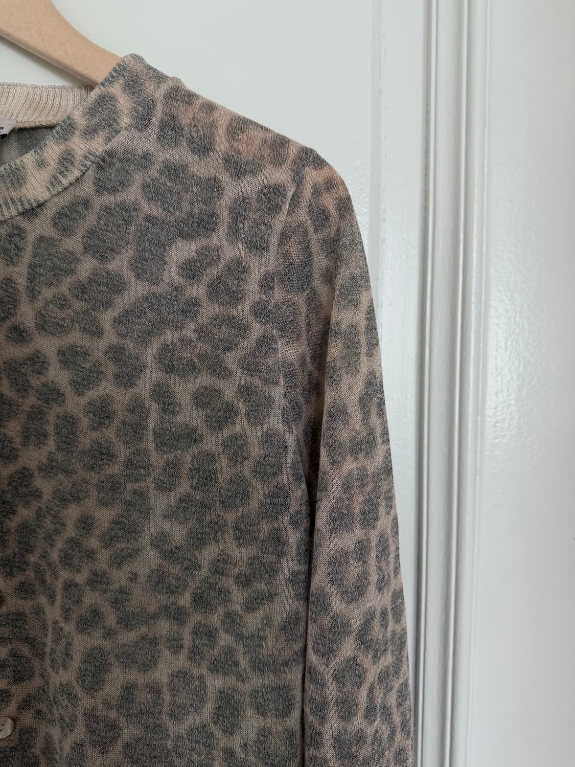 zara 호피 가디건 상품이미지4