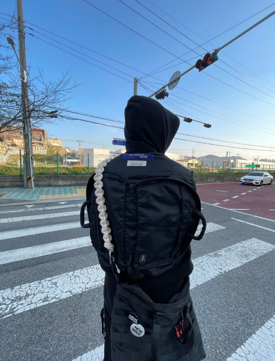 준야와타나베x포터x텐꼬르소 트렌스폼 리버시블 봄버 상품이미지2