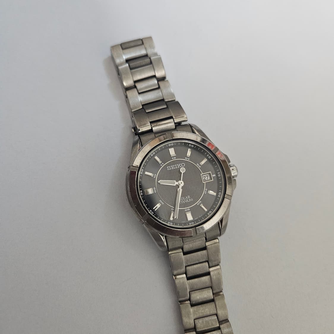 세이코 솔라 티타늄 시계 Seiko Solar 상품이미지3