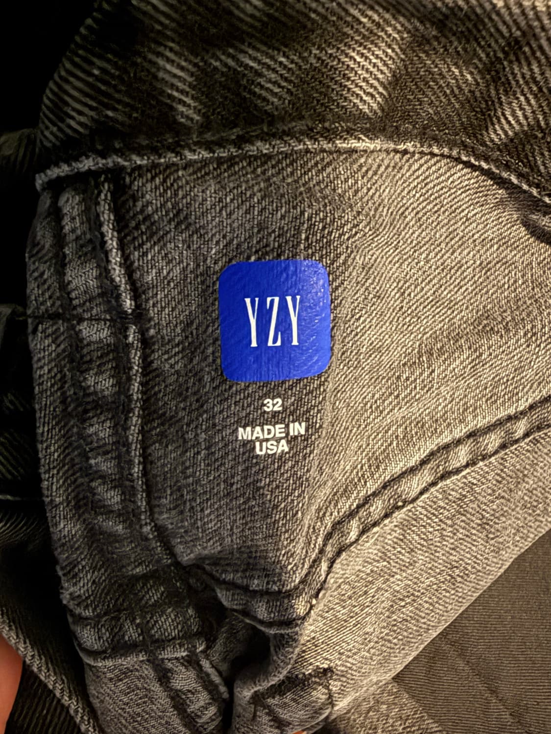 이지갭 데님팬츠 흑청 32 상품이미지2