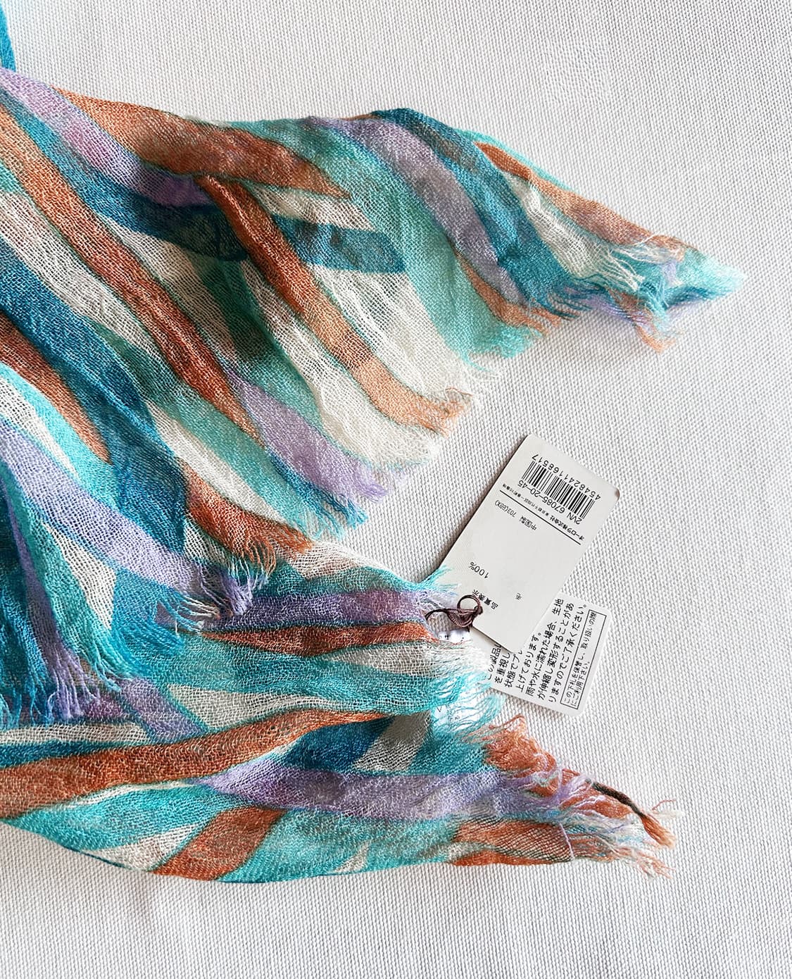 JPV orange&green sheer scarf 상품이미지8