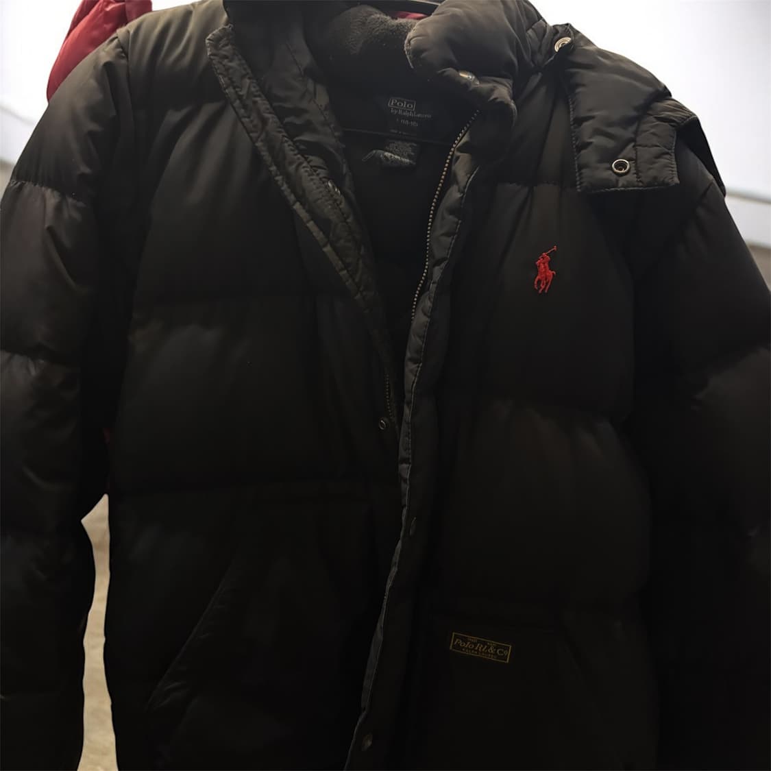 폴로패딩 블랙 상품이미지1