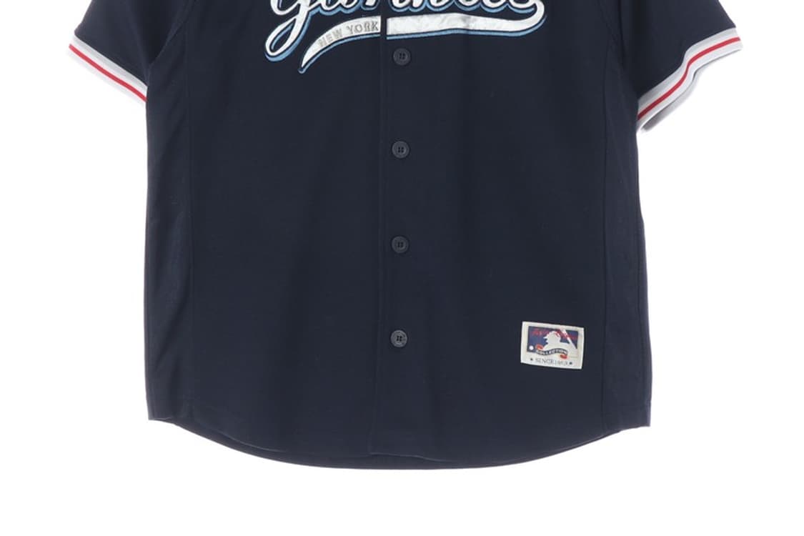 MLB 뉴욕 양키스 네이비 베이스볼 반팔티 L 상품이미지4