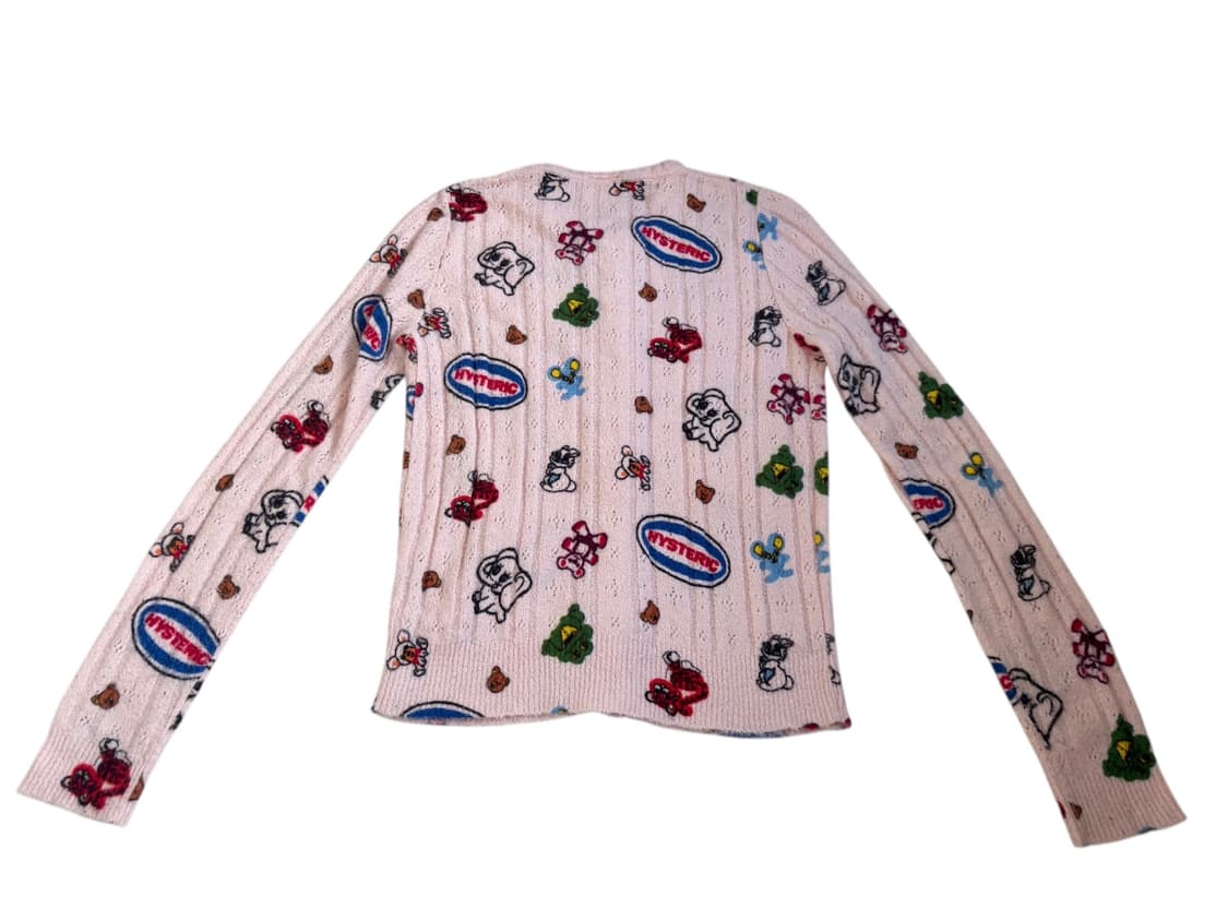 hysteric galmour 90s 니트 가디건 상품이미지2