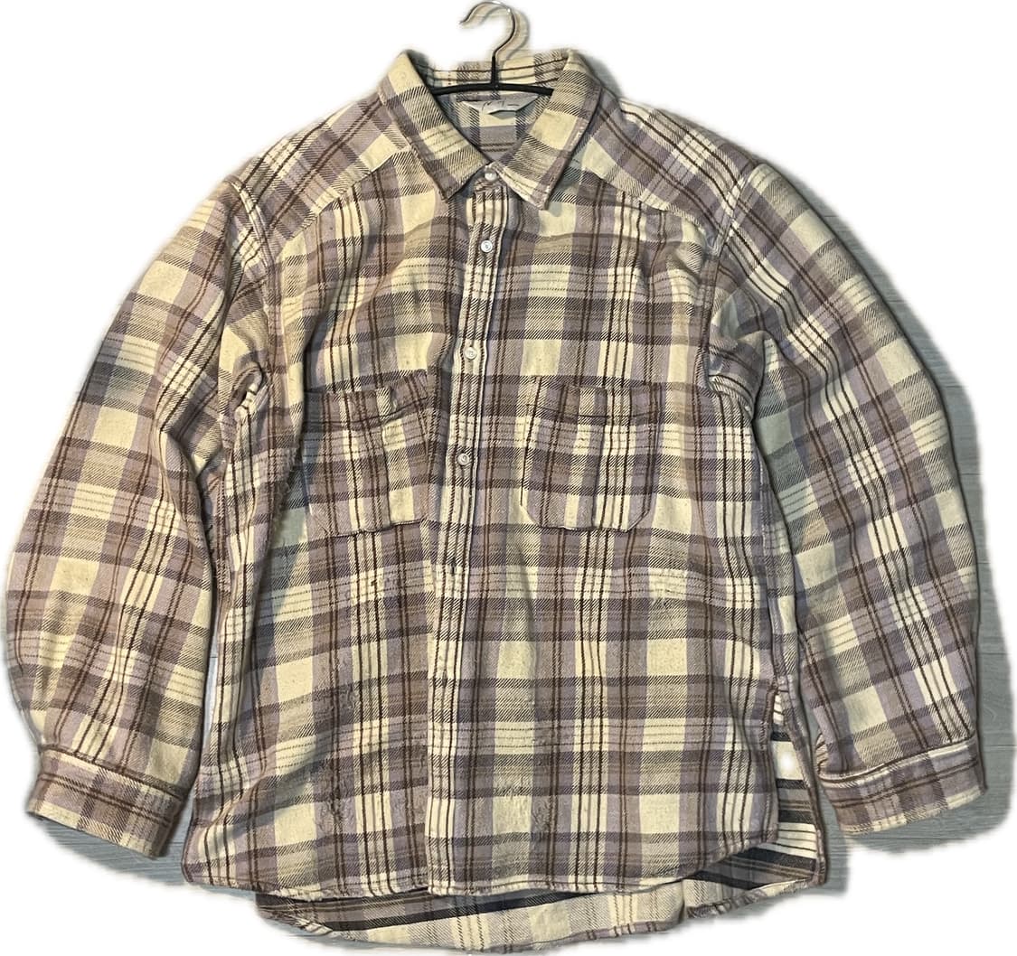 안셀름 체크셔츠 2사이즈 상품이미지1