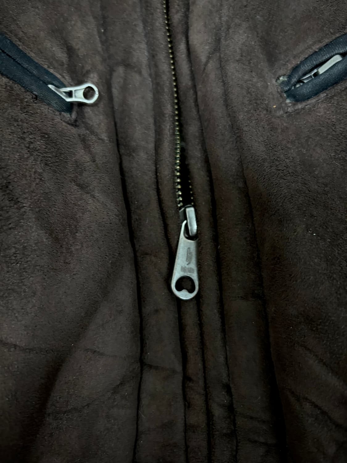 “Vintage” 00’s Brown Fur Trimming Simple 상품이미지8