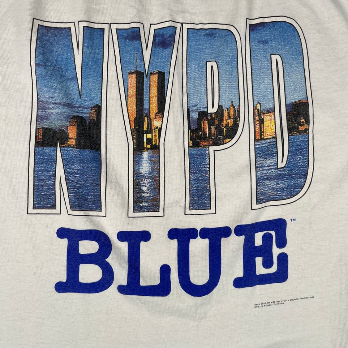 NYPD Blue 티비 시리즈 프로모션 반팔티 상품이미지1