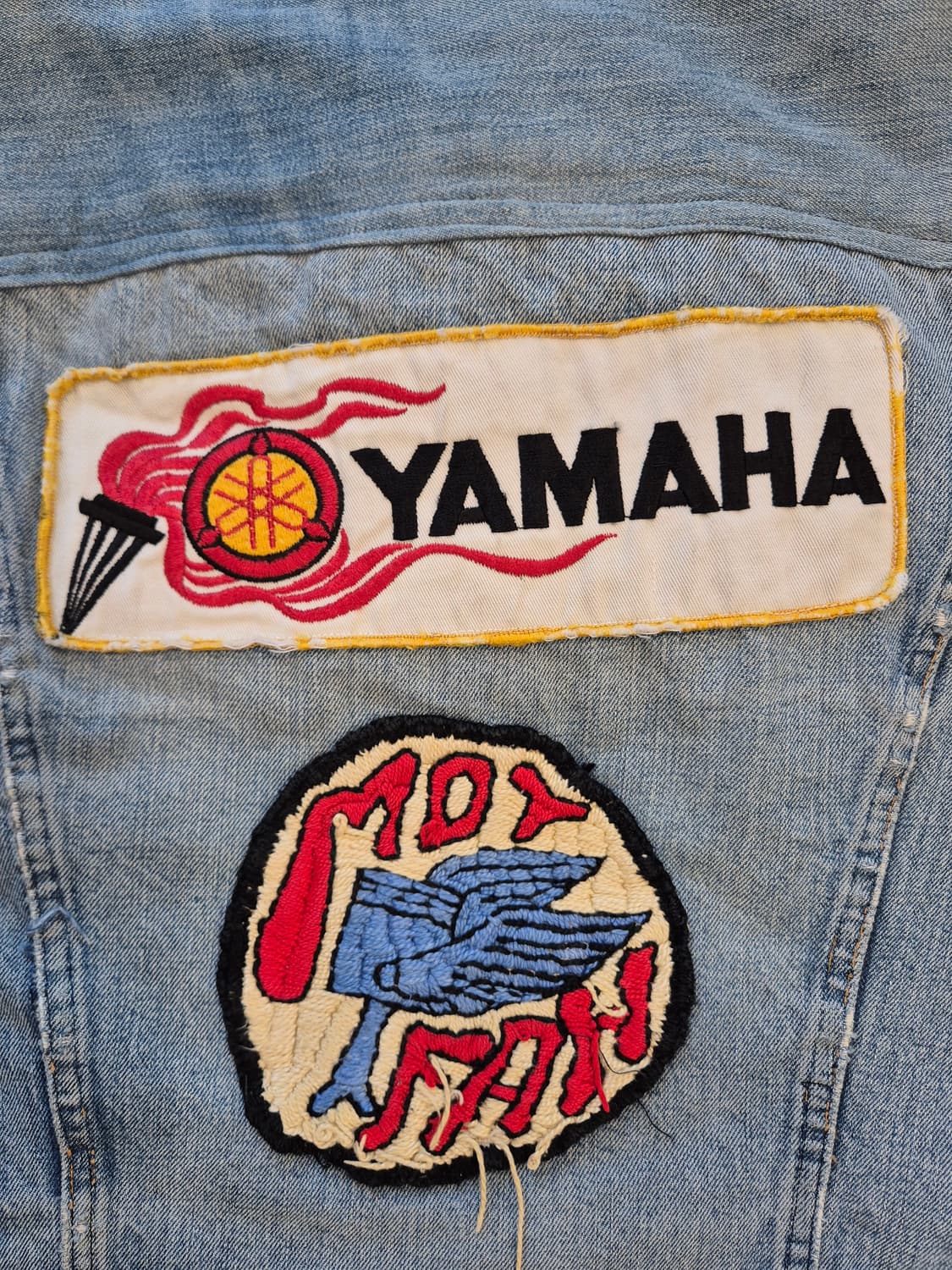 LEVI'S Wappen Pactchwork Cut-off Trucker 상품이미지8