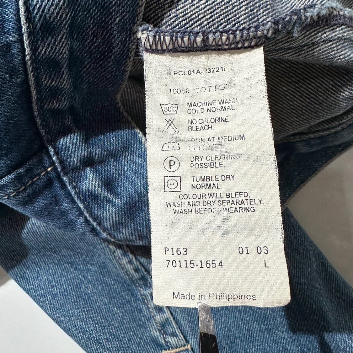 리바이스 Y2K 엔지니어드진 데님 바이커 자켓 상품이미지7