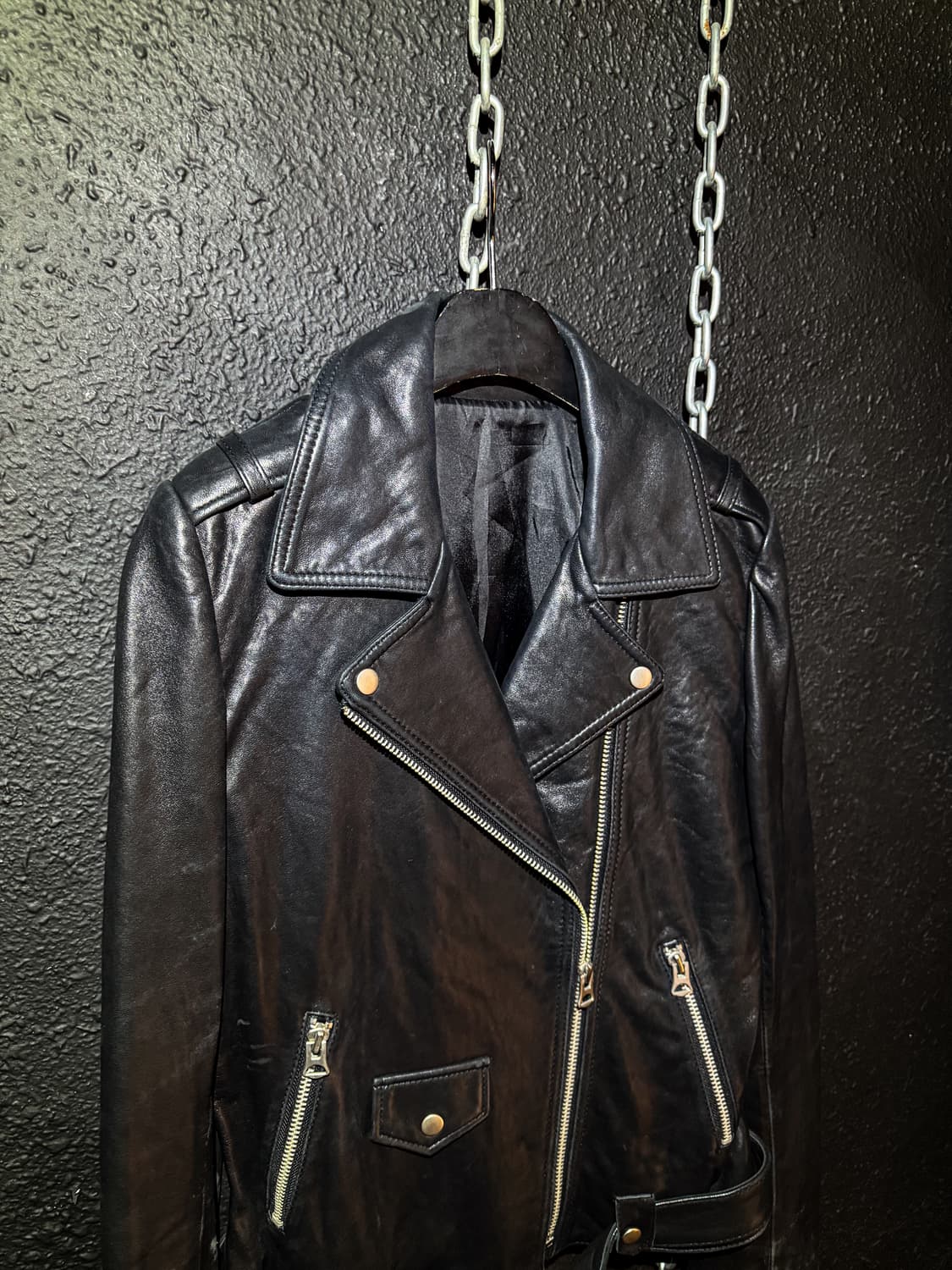 Black Sheep Leather Rider Jacket 상품이미지2
