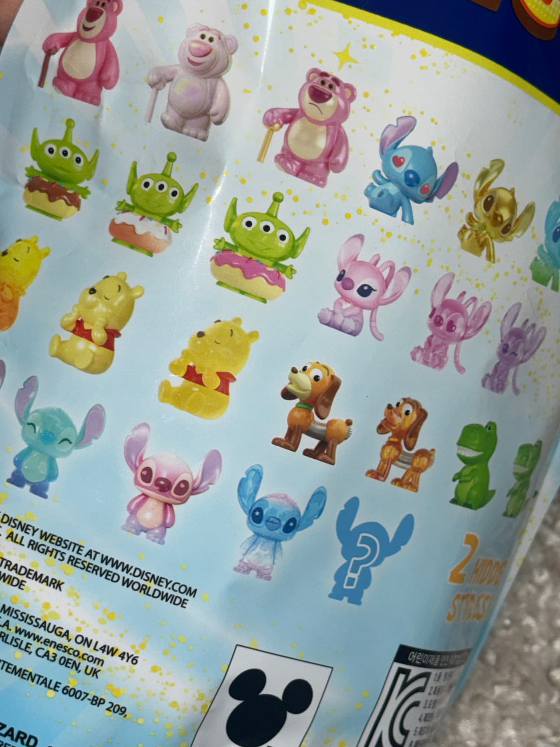 [택포가격]🍯디즈니 픽사 미니 랜덤 피규어🍯 스티치 토이스토리 푸 상품이미지5