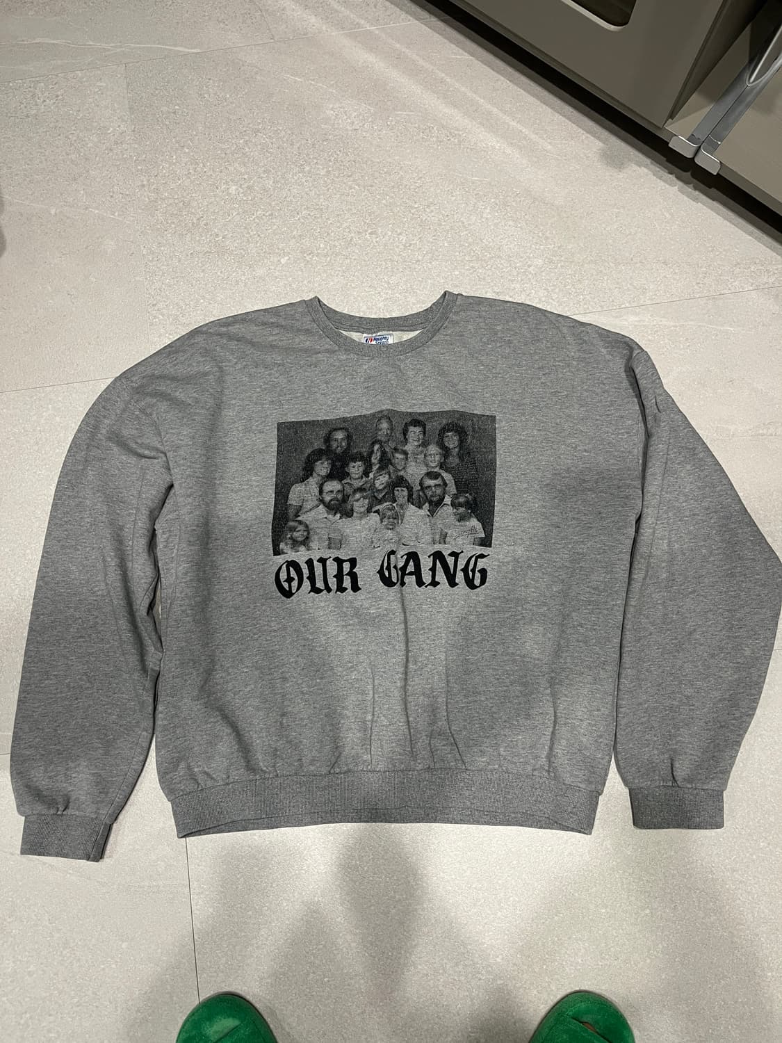 너티새비지 아워갱 맨투맨 1사이즈. 상품이미지1