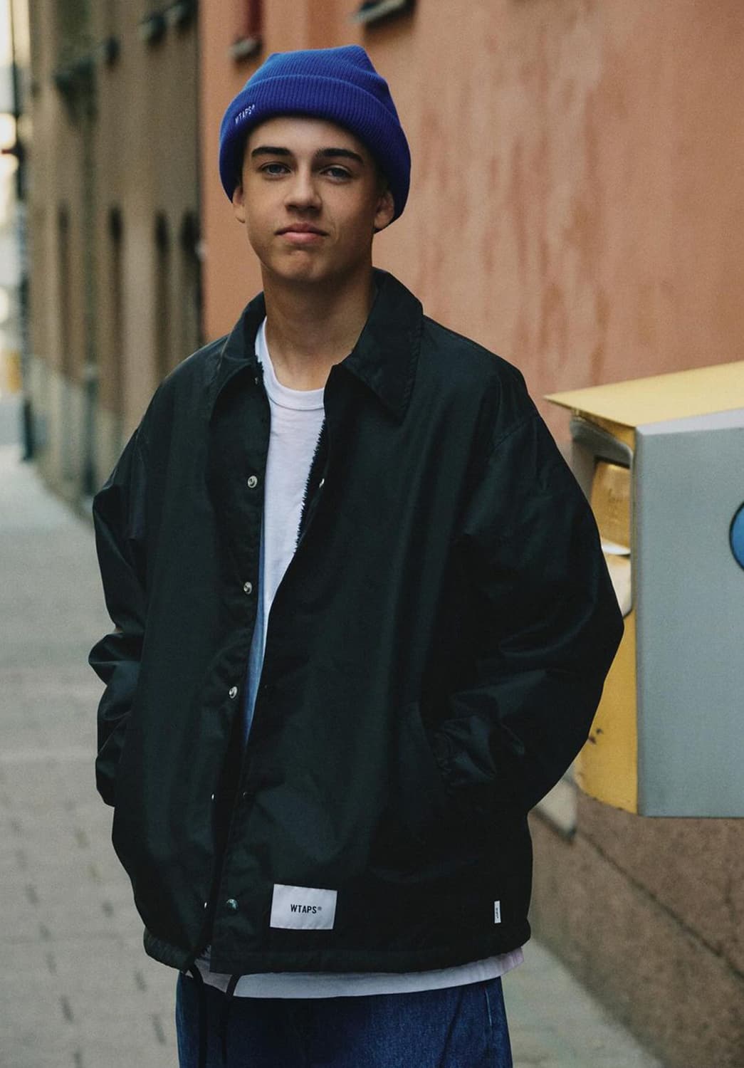 최종가격 더블탭스 보아 옥스포드 코치자켓 블랙 3사이즈 상품이미지1