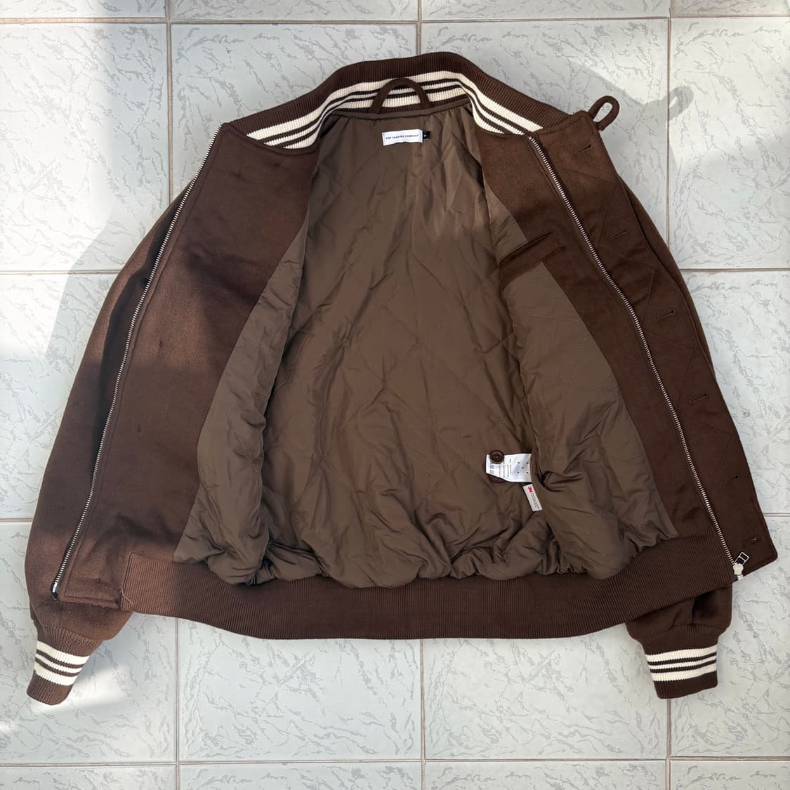 POP TRADING COMPANY RAIN DRUM VARSITY 상품이미지3