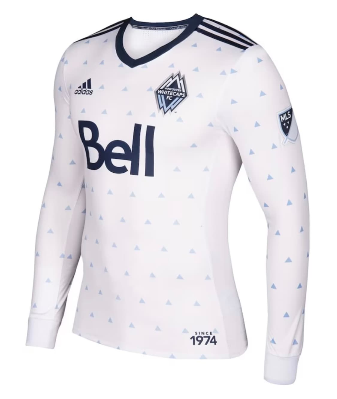 아디다스 17 벤쿠버 화이트캡스 홈 져지 롱슬리브 상품이미지1