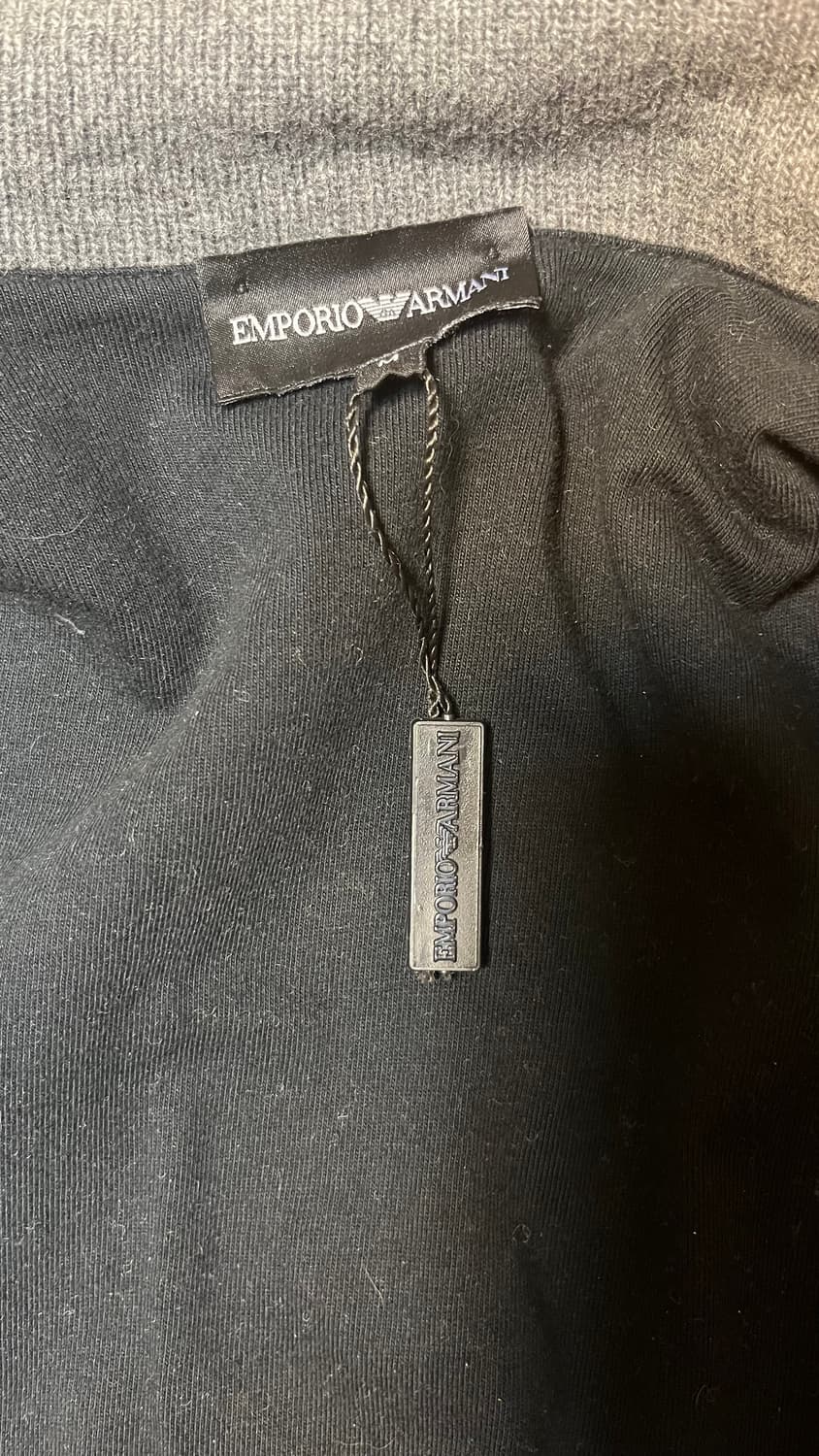 엠포리오 아르마니 비대칭 펜싱 니트자켓 m 나폴레옹 상품이미지4