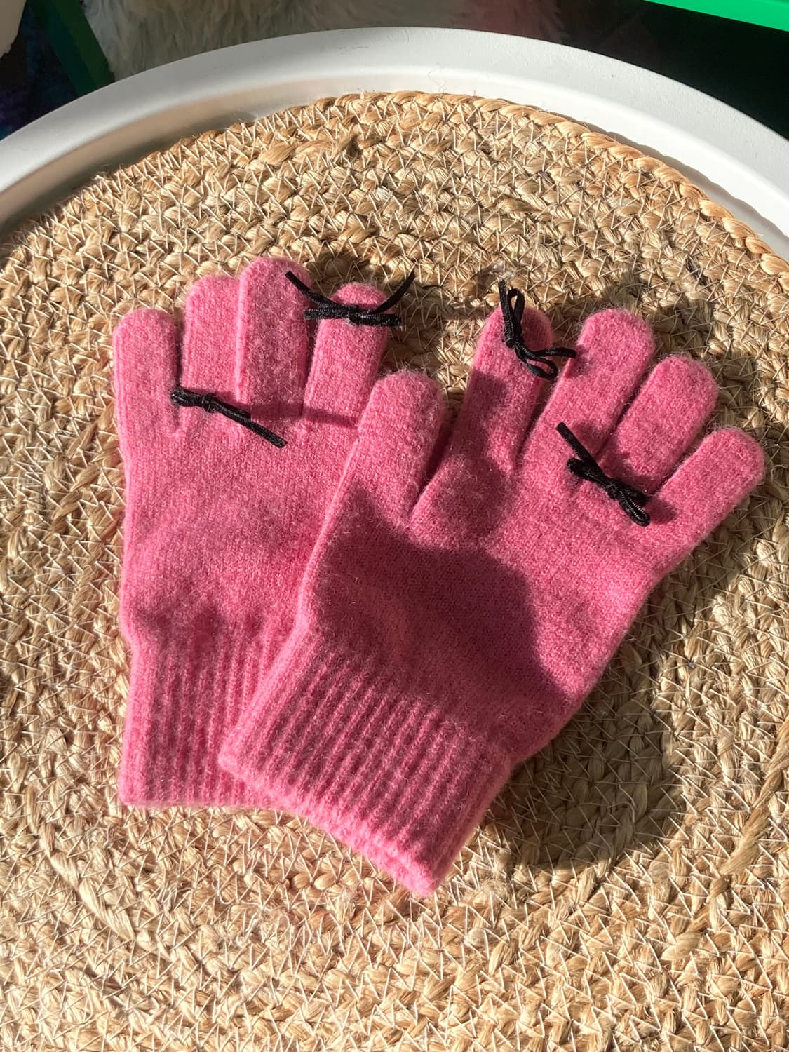 러블리갸루 양산형 로리타 모리걸 발레코어 딸기우유 장갑 상품이미지1