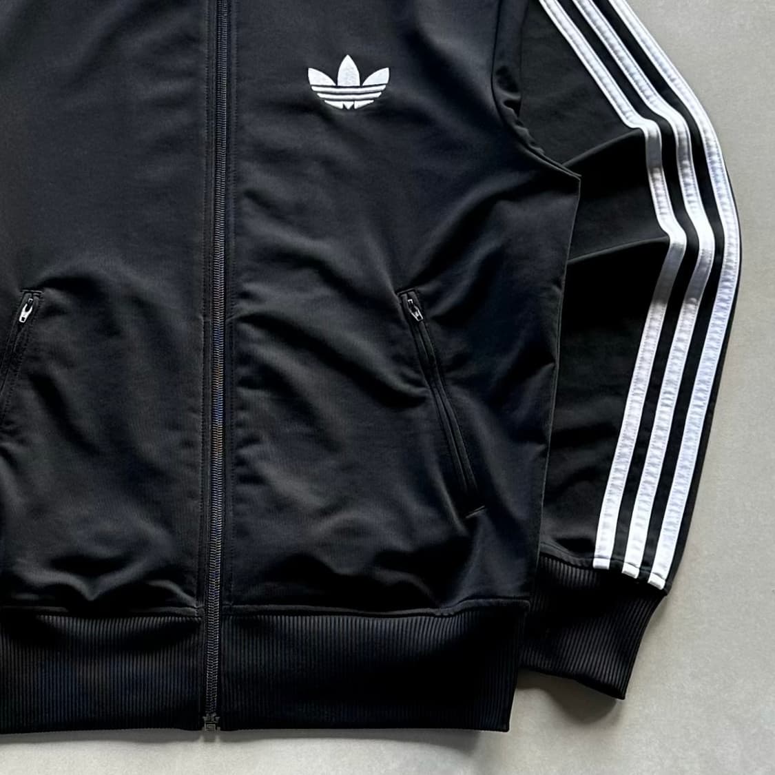 [XS]아디다스 구형 파이어버드 블랙 트랙탑 져지 상품이미지4